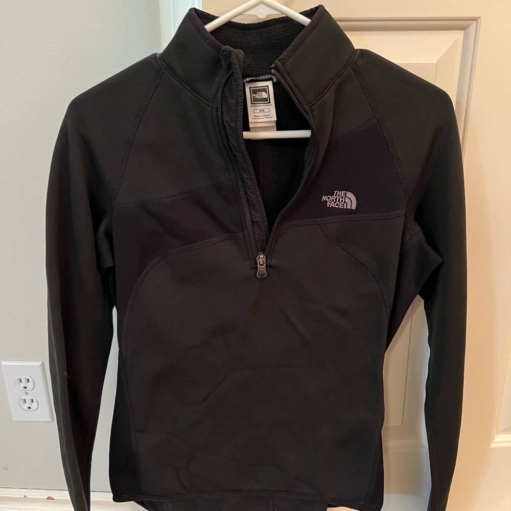 The North Face Black Quarter-Zip Pullover